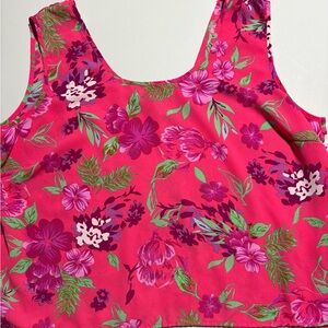 Apparenza Pink Floral Sheer Blouse Set